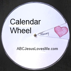 Calendar Wheel Craft